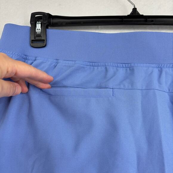 Cypress Club Skort Size XL Blue Pull On Skirt Built In Shorts Lining Stretch - Picture 6 of 9